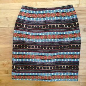 Woven and Lined Mini Skirt
